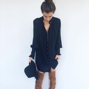 Free People Navy Dress